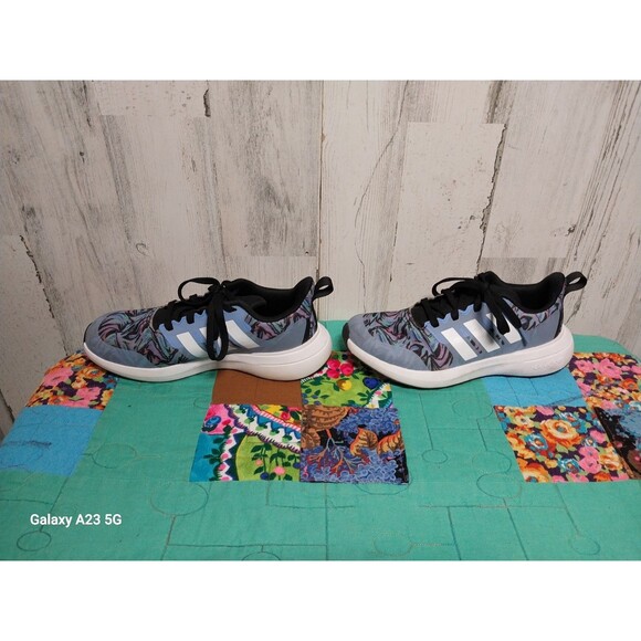Adidas Girls Fortarun 2.0 ID4496 Multicolor Running Shoes Sneakers Size 4 - Picture 5 of 9
